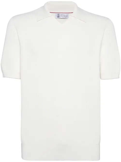 Chemise en coton à col pointu - Brunello Cucinelli - Modalova