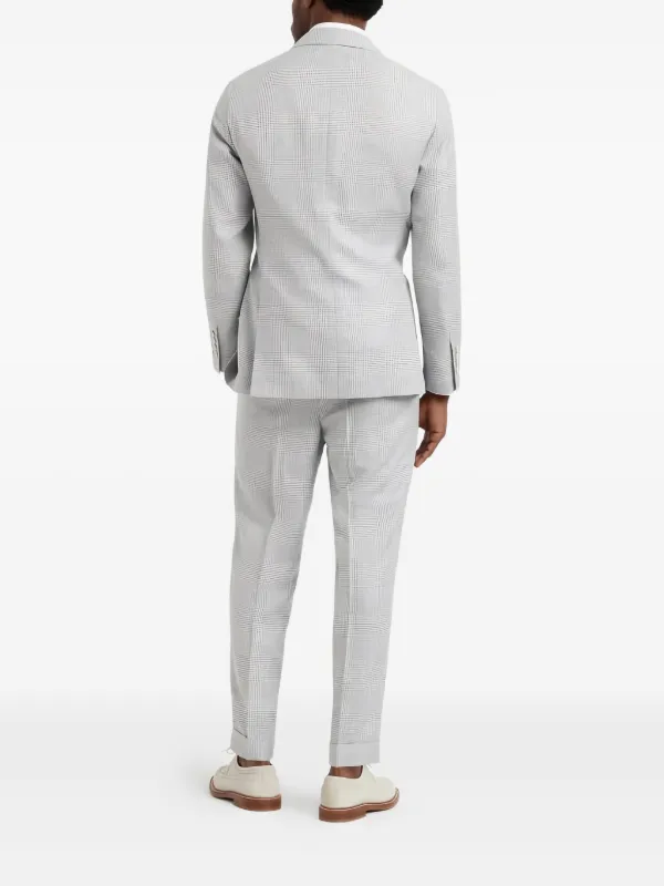 ✴︎You are Hana✴︎BRUNELLO CUCINELLIスーツ Brunello Cucinelli Checked Two Button Suit, $3,995