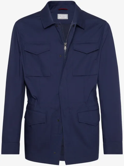 Brunello Cucinelli lightweight shirt jacket