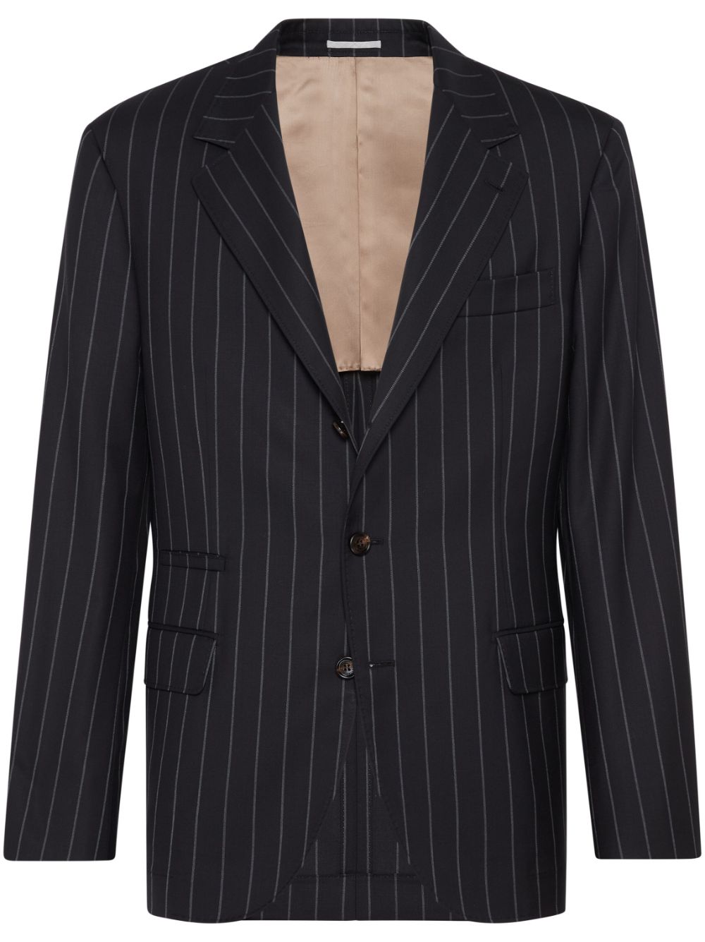 Brunello Cucinelli wool blazer - Black