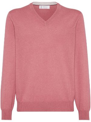 Brunello cucinelli hotsell v neck sweater