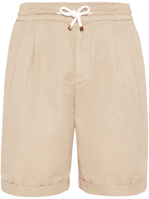 Brunello Cucinelli drawstring-waist bermuda shorts