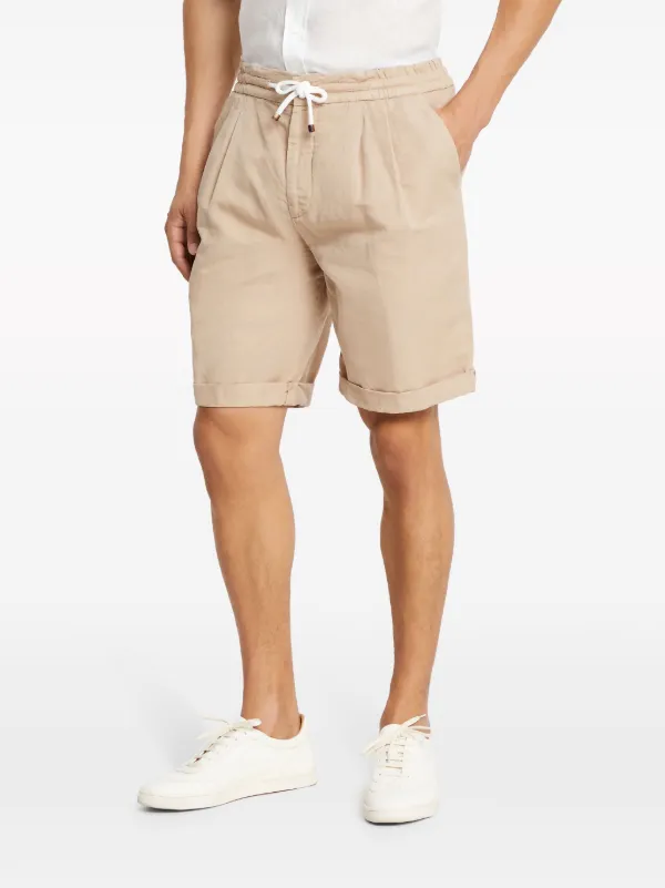Brunello Cucinelli drawstring-waist Bermuda Shorts Brunello Cucinelli drawstring-waist Bermuda Shorts