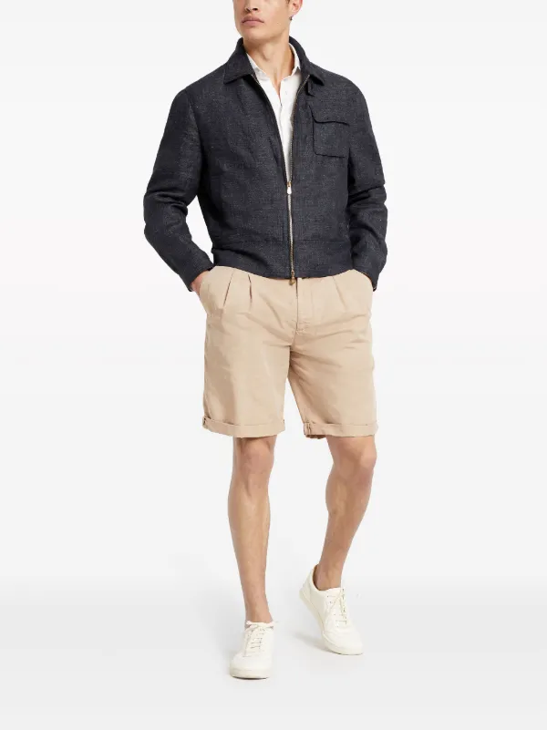 Brunello Cucinelli drawstring-waist Bermuda Shorts