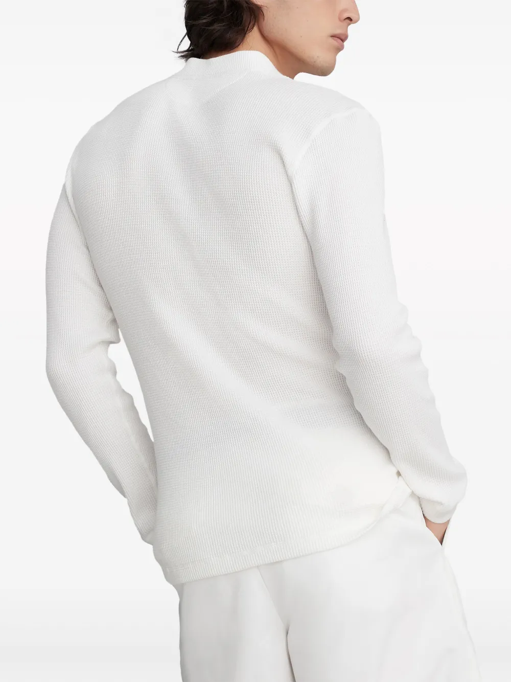 Brunello Cucinelli T-shirt met wafelpatroon Wit
