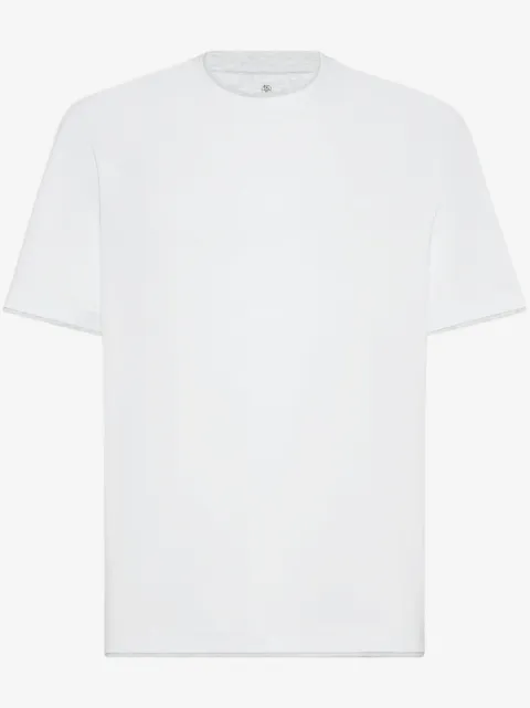 Brunello Cucinelli layered-detail T-shirt