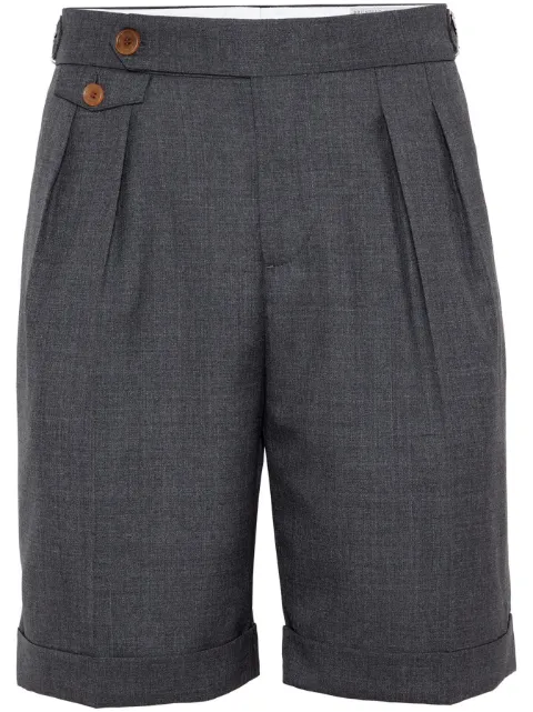 Brunello Cucinelli bermuda en laine