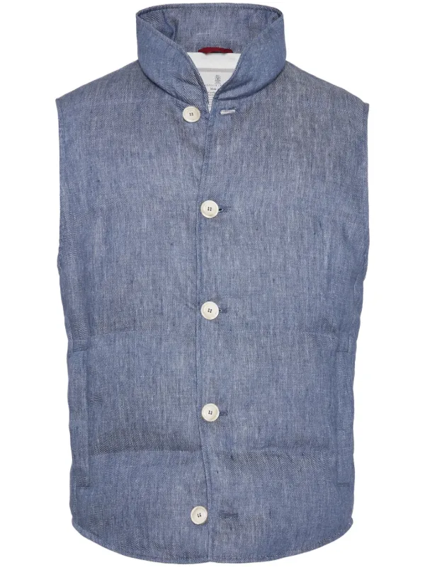 BRUNELLO CUCINELLI リネン ギャバジン シャツジャケット BRUNELLO CUCINELLI linen overshirt white | BRAUN Hamburg