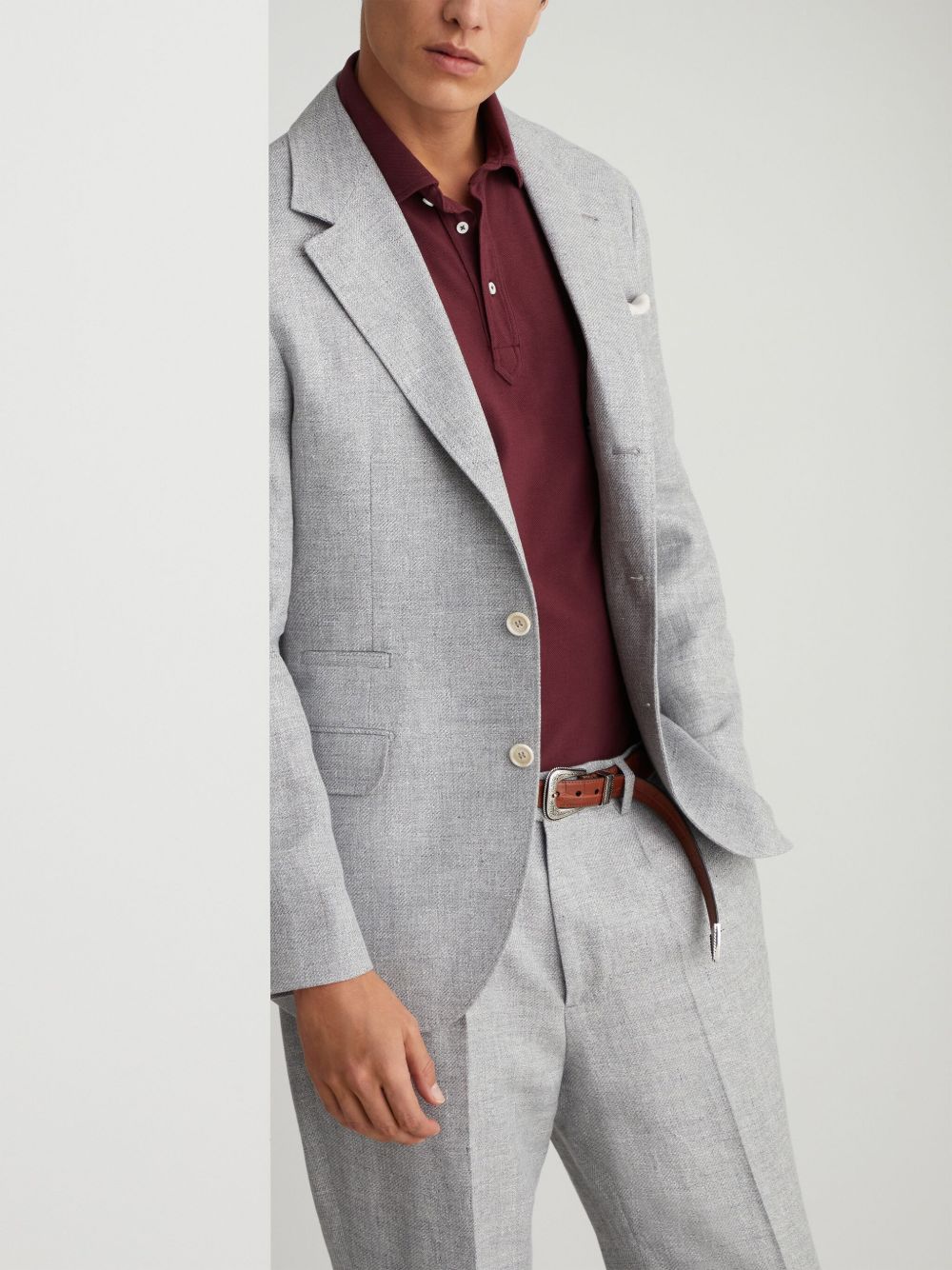 Brunello Cucinelli notched-lapels single-breasted blazer Men