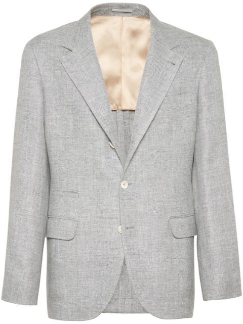 Brunello Cucinelli notched-lapels single-breasted blazer Men