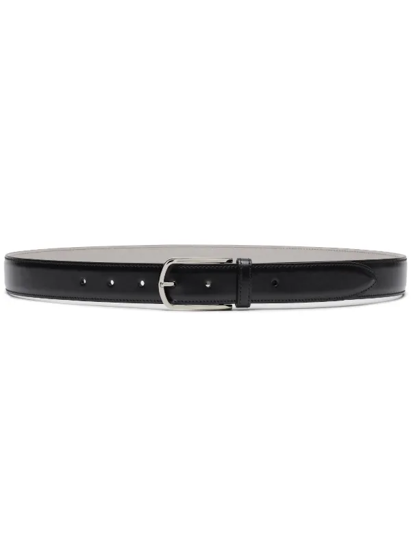 【関税＆送料込み】Brunello Cucinelli Classic One Belt Slip Leather belts for men | Brunello Cucinelli