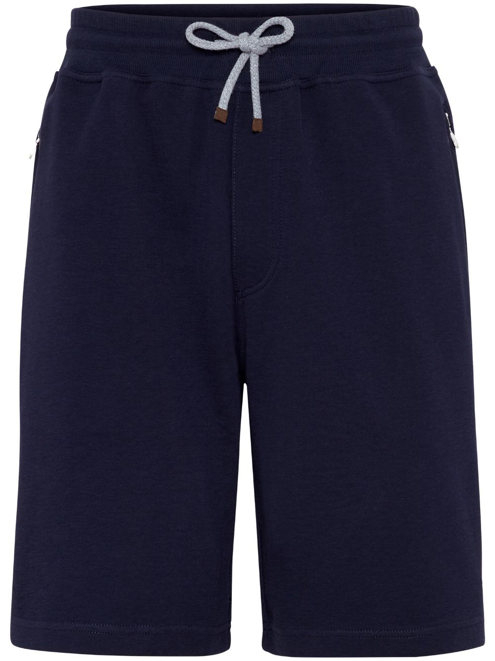 Brunello Cucinelli Jersey trainingsshorts Blauw