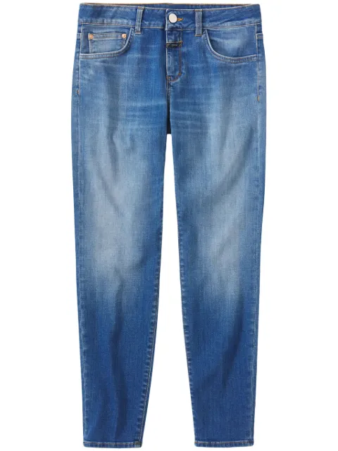 Closed mid-rise skinny-cut jeans