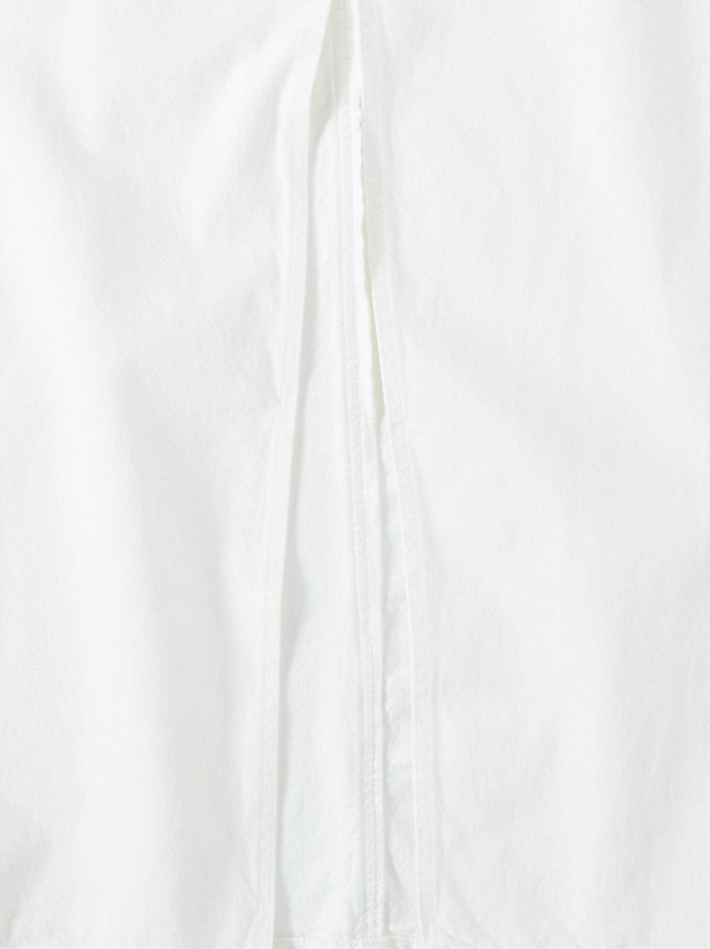 Shop Closed Long Denim Skirt In White