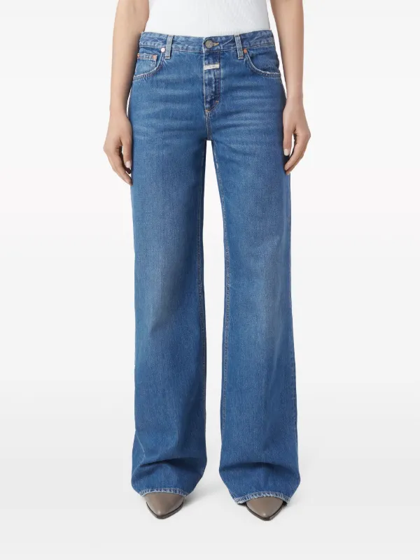 パンツ CLOSED Gillan wide fit jeans Blu Closed - Gillan Wide Jeans