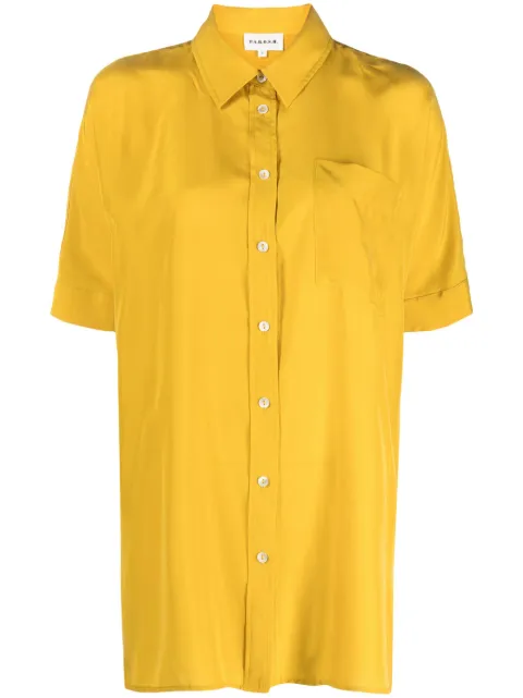 P.A.R.O.S.H. short-sleeve silk shirt