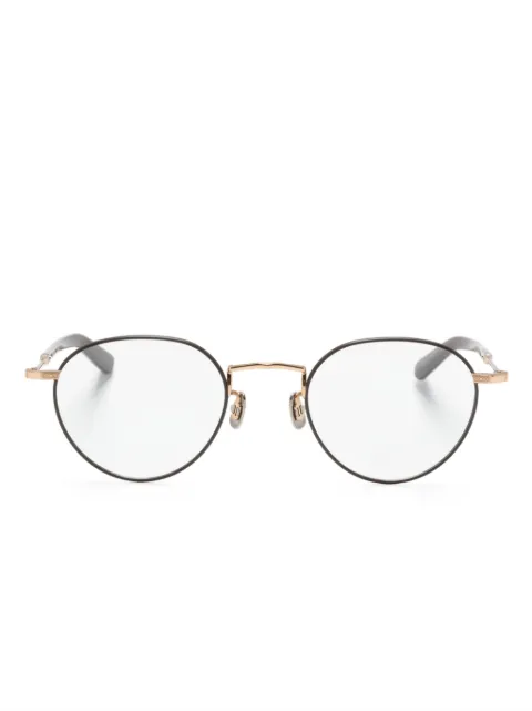 Eyevan7285 titanium round-frame glasses