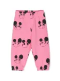 Mini Rodini graphic-print track pants - Pink