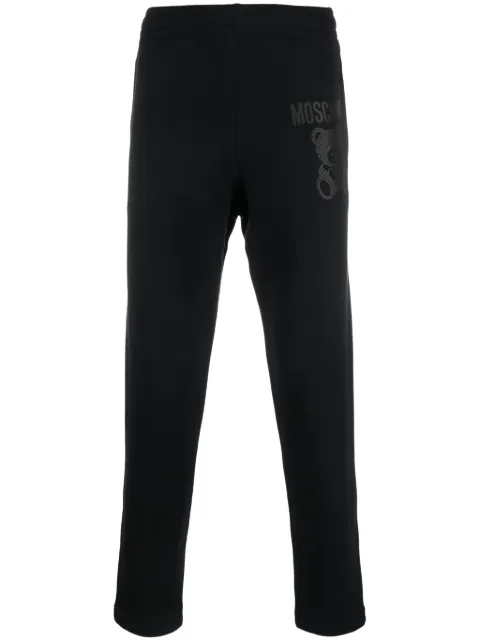 Moschino Teddy Bear cotton track pants
