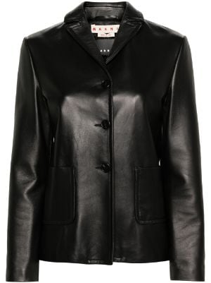 Marni Leather Jackets for Women - Shop on FARFETCH