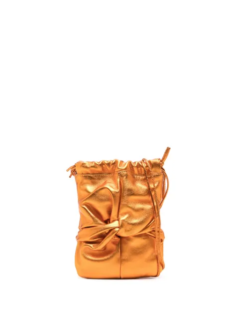 Hereu Ronet metallic bucket bag