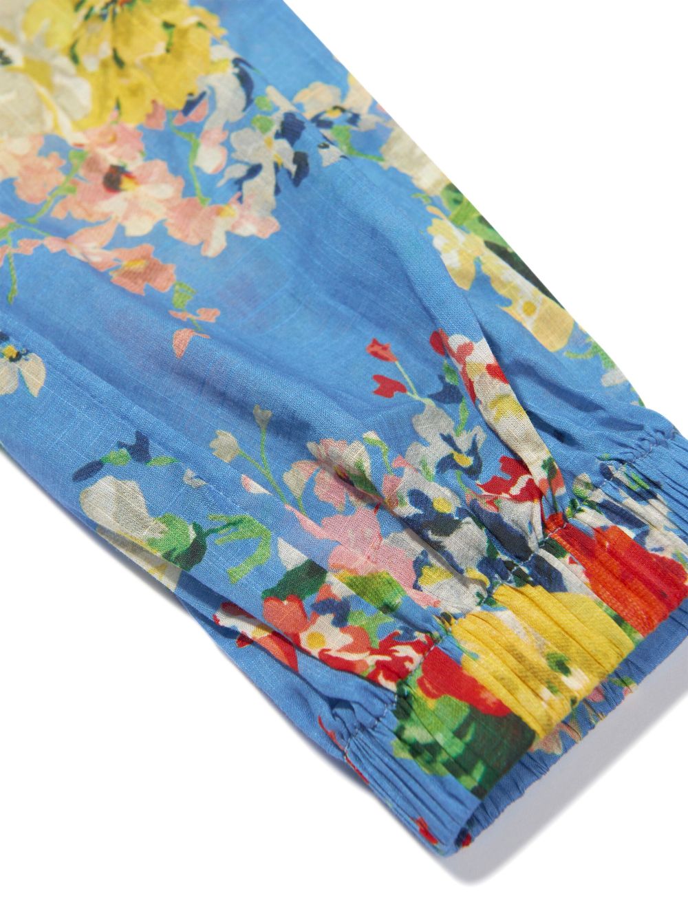 ZIMMERMANN Kids Badpak met bloemenprint Blauw