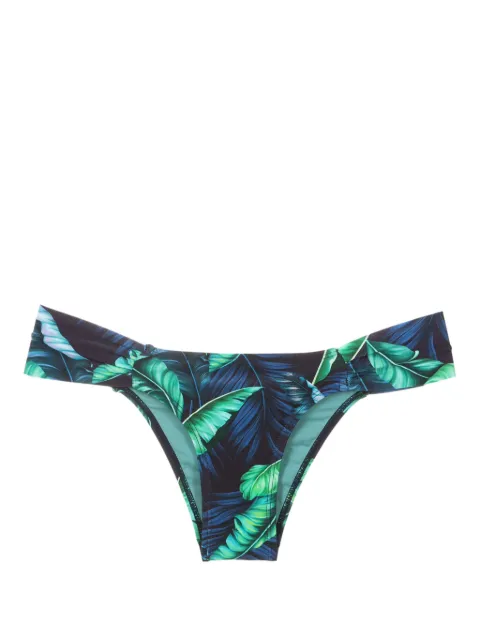 Lygia & Nanny Ritz leaf-print bikini bottoms