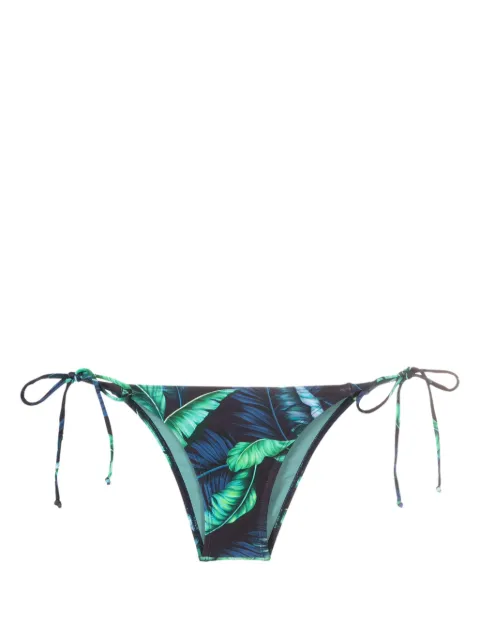 Lygia & Nanny Thai leaf-print bikini bottoms