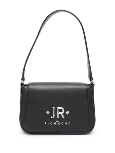 John Richmond logo-plaque shoulder bag