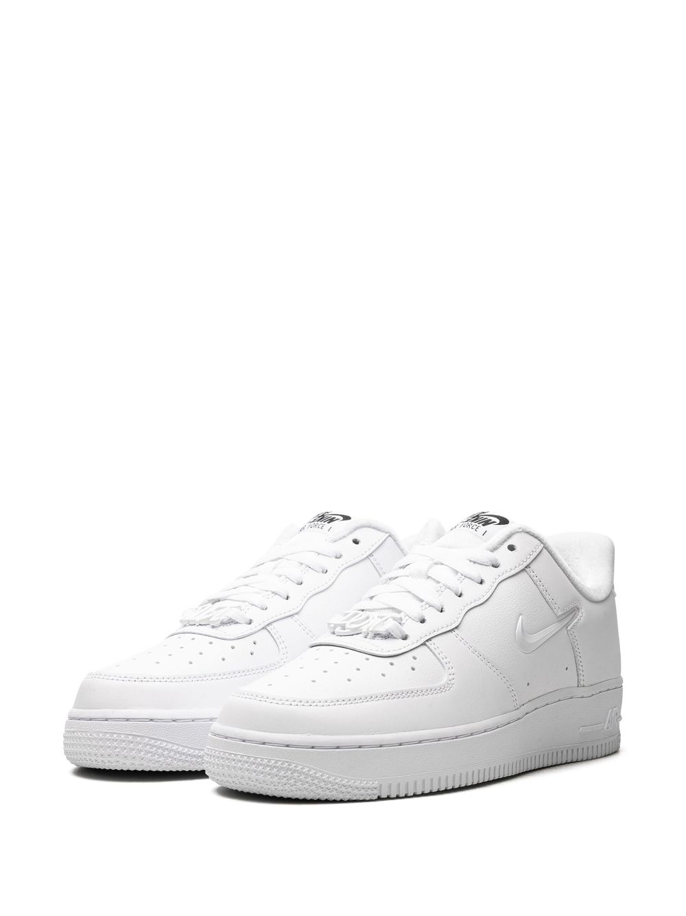 Shop Nike Air Force 1 '07 Leather Sneakers In Weiss