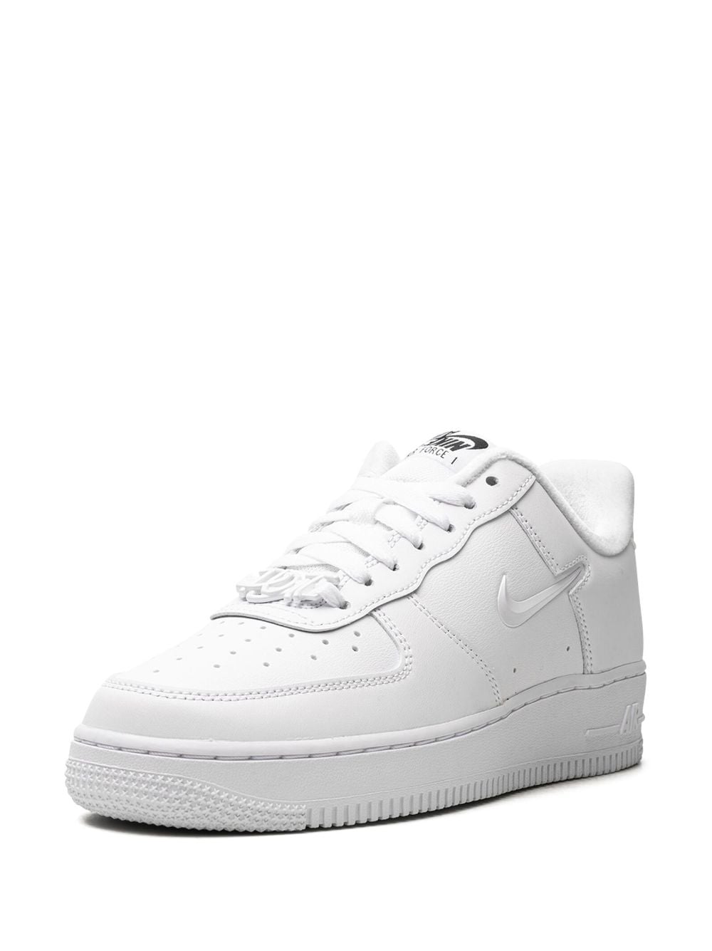 Shop Nike Air Force 1 '07 Leather Sneakers In Weiss