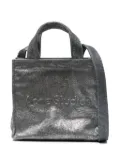 Acne Studios mini Logo tote bag - Silver