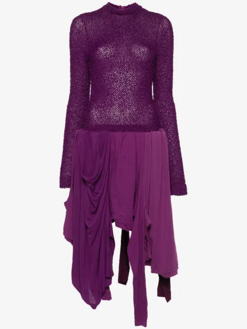 Acne Studios layered asymmetric dress