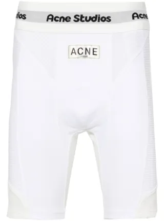 Acne Studios ロゴウエスト ボクサーパンツ | ホワイト | FARFETCH JP