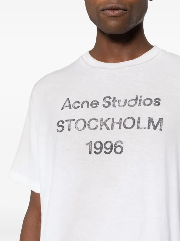 Acne Studios ロゴ Tシャツ - Farfetch