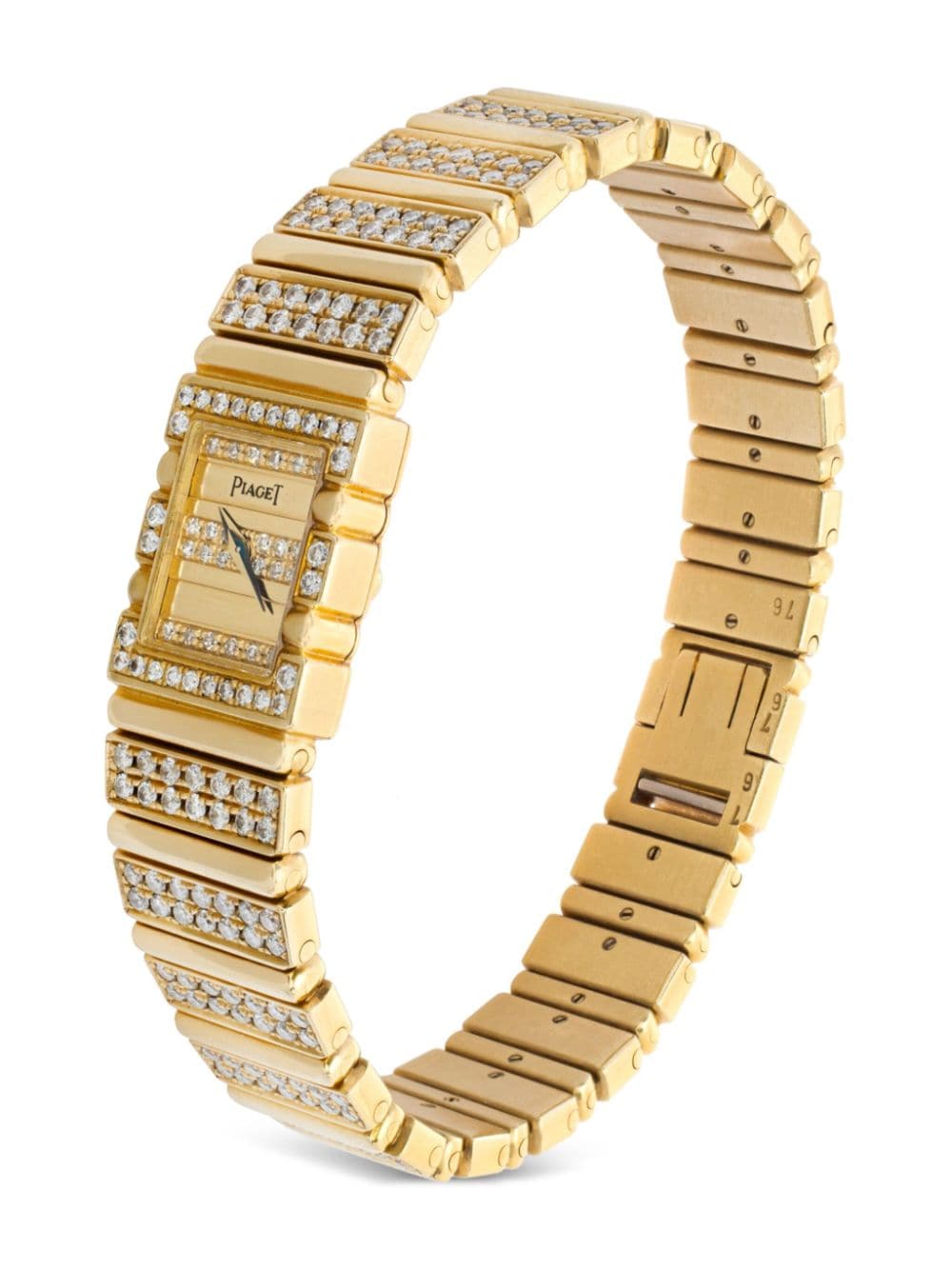 Pre-owned Piaget  Polo 14mm In Gold