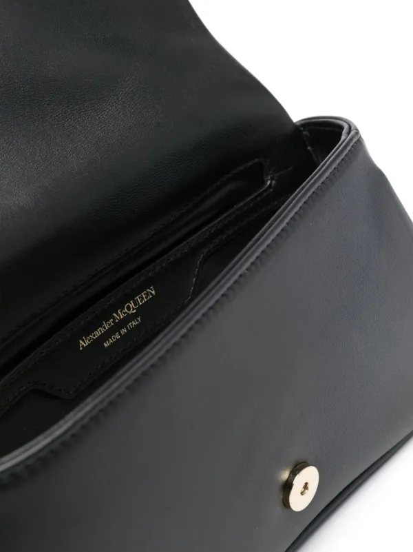 ショルダーバッグ・ポシェット The Seal Crossbody Bag - Alexander McQueen - Leather - Black Alexander McQueen The Seal Cross Body Bag | Black | FARFETCH