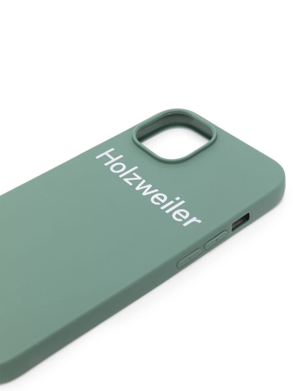 Holzweiler iPhone 14 Pro hoesje met -logoprint Groen