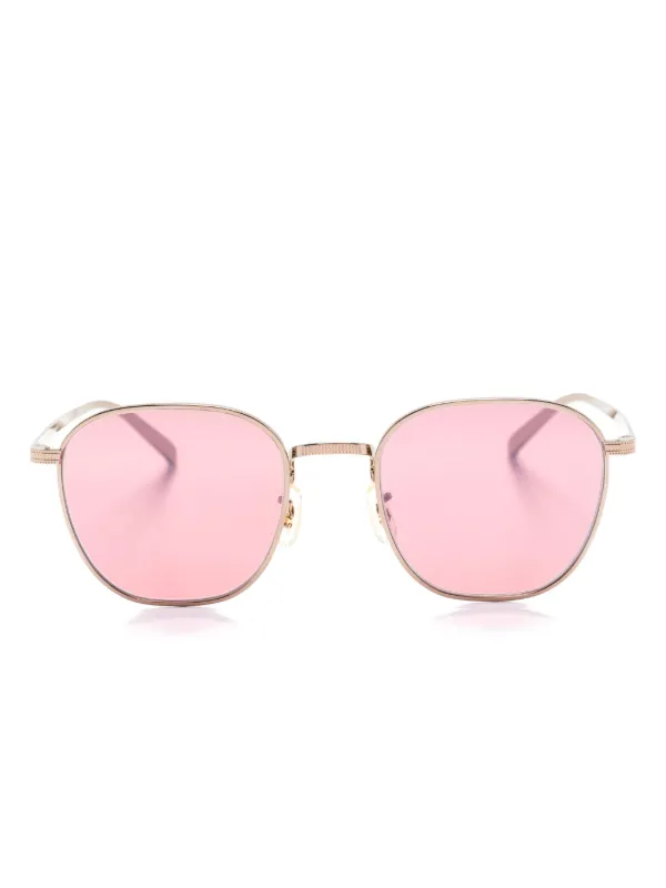 Oliver Peoples Rynn round-frame Sunglasses | Gold | FARFETCH JO display picture 1