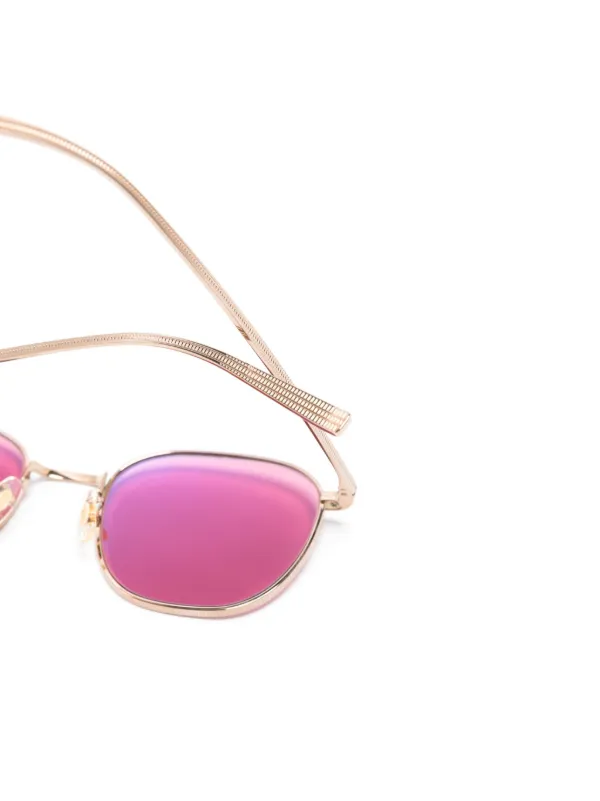 Oliver Peoples Rynn round-frame Sunglasses | Gold | FARFETCH JO display picture 2