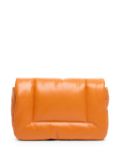 Marsèll Riquadro padded leather clutch bag - Orange