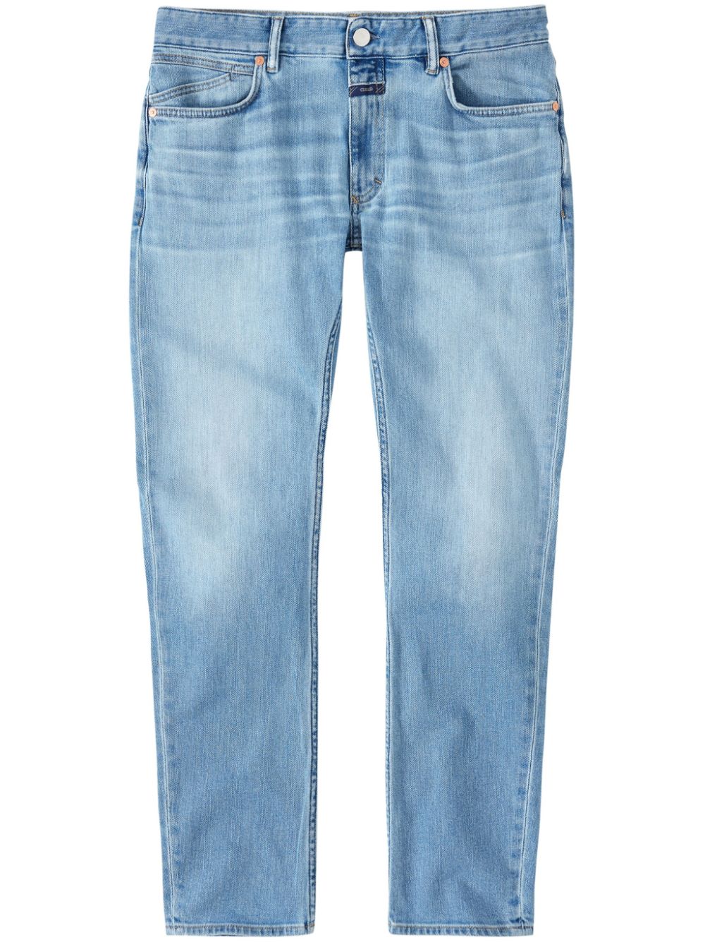 Closed Unity Low-rise Slim-fit Jeans In Blue