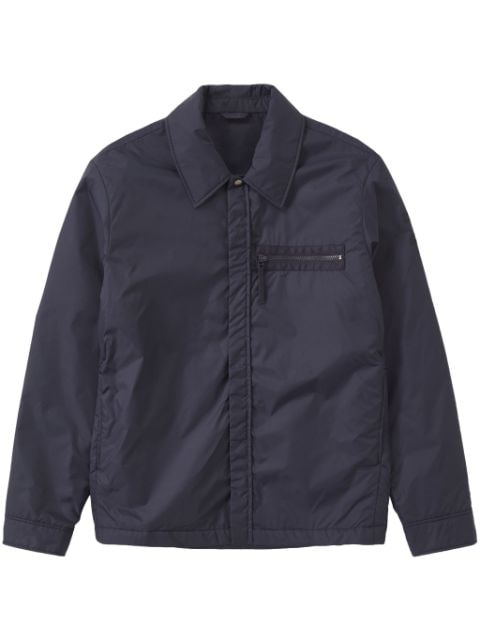 Closed quilted ripstop overshirt