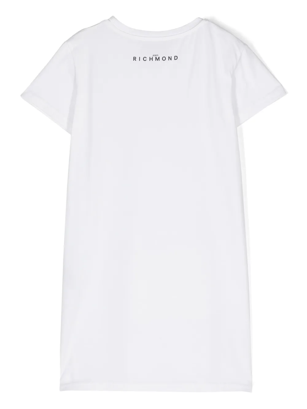 John Richmond Junior Jurk met print - Wit
