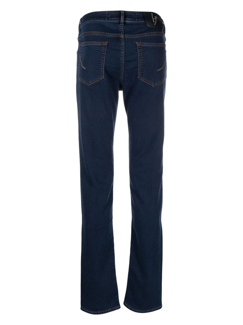 Hand Picked slim-cut mid-rise jeans - Blauw