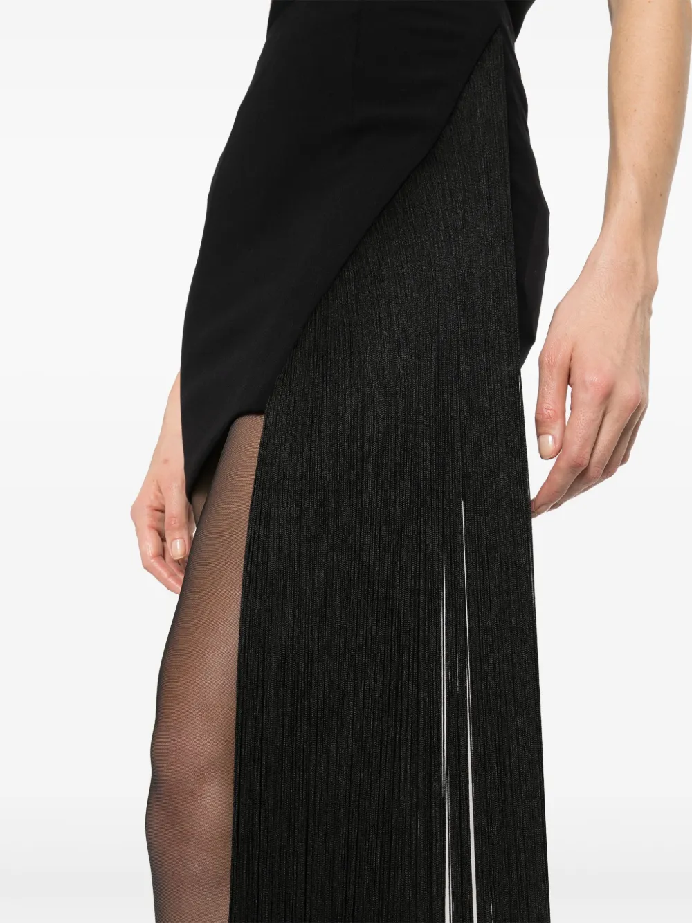 Drape-Detail Miniskirt