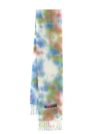 Acne Studios タイダイ スカーフ | グリーン | FARFETCH JP