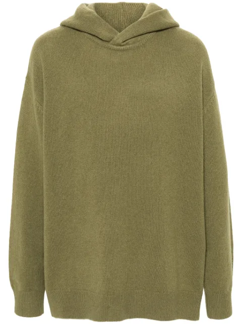 Acne Studios fine-knit brushed hoodie