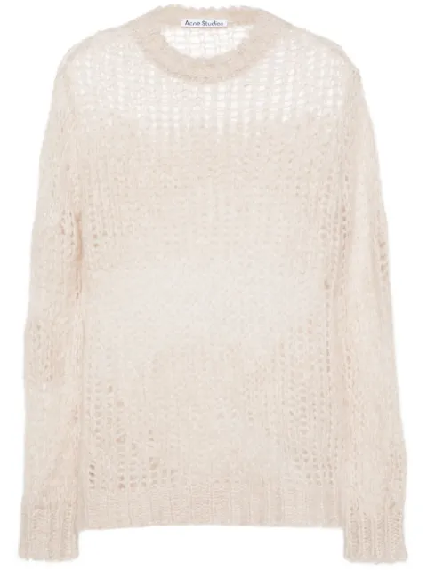 Acne Studios suéter oversize tejido flojo
