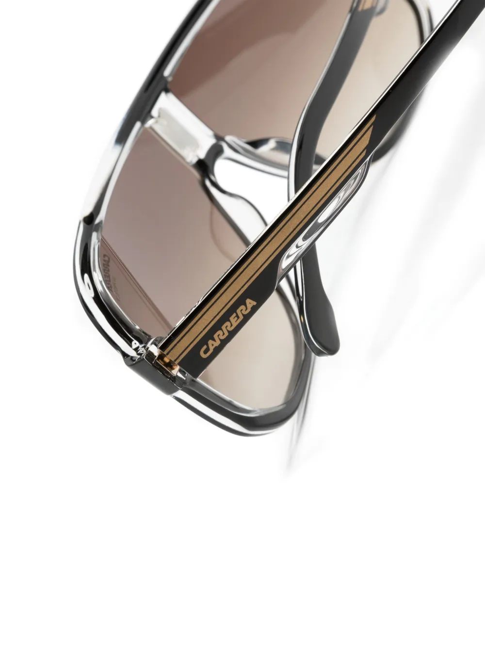 Carrera Gradient-lenses Pilot-frame Sunglasses In Black